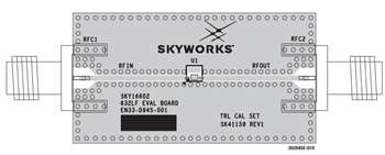 Application Circuit Diagram - Skyworks Solutions Inc. SKY16602-632LF-EVB Evaluation Board
